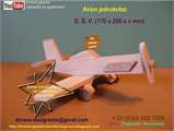 35 Drvene igracke avion jednokrilac wooden toys Vlada 35