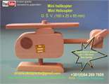 20 Drvene igracke mini helikopter wooden toys Vlada 20